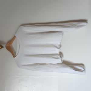 Aritzia The Group by Babaton Size L White Region Sweatshirt